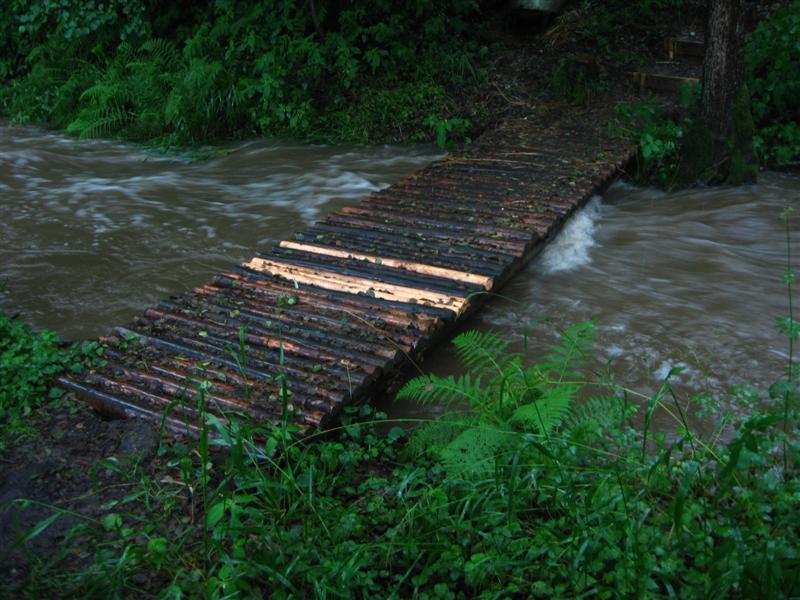 Rozvodněný potok 